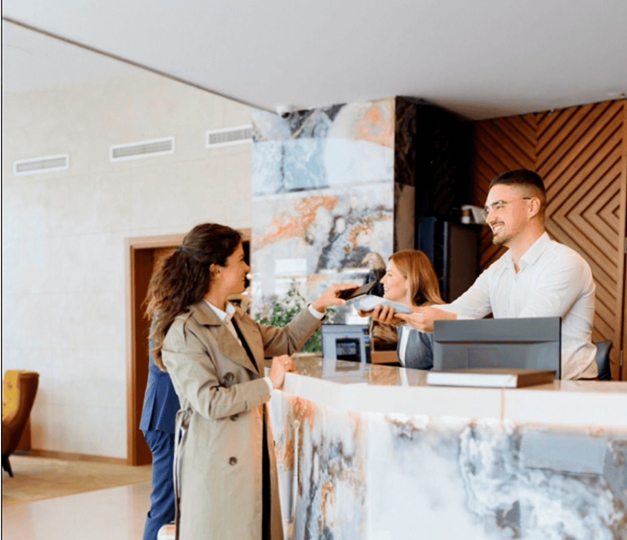 photo of hotels team working